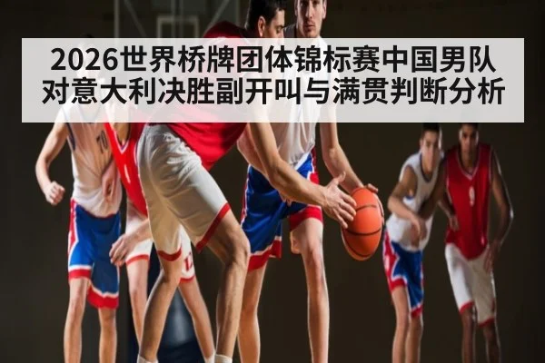 2026世界桥牌团体锦标赛中国男队对意大利决胜副开叫与满贯判断分析